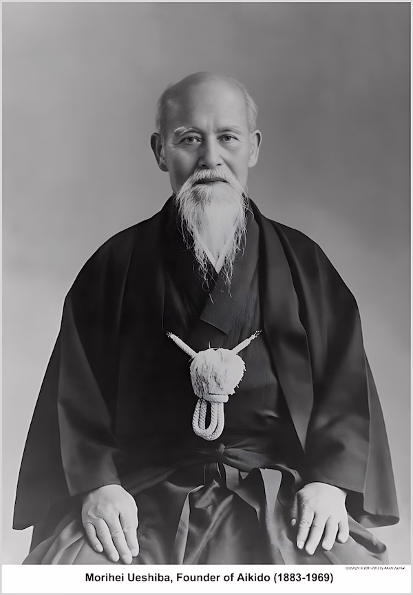 Morihei Ueshiba O Sensei